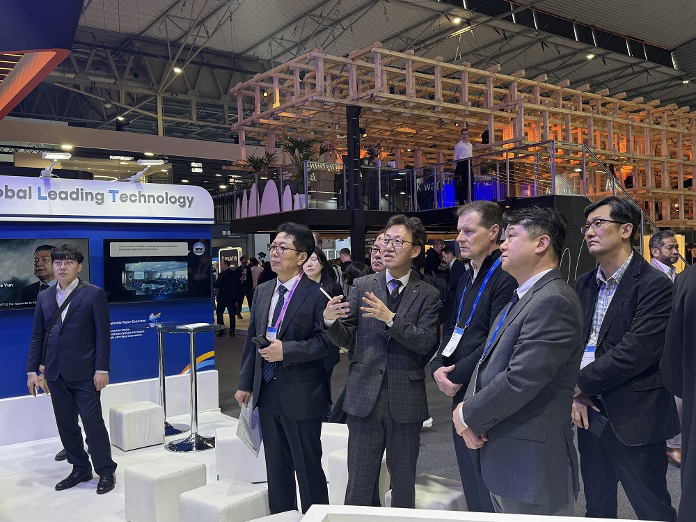 [사진]+1.+3월+2일+MWC+K-water관+현장스케치